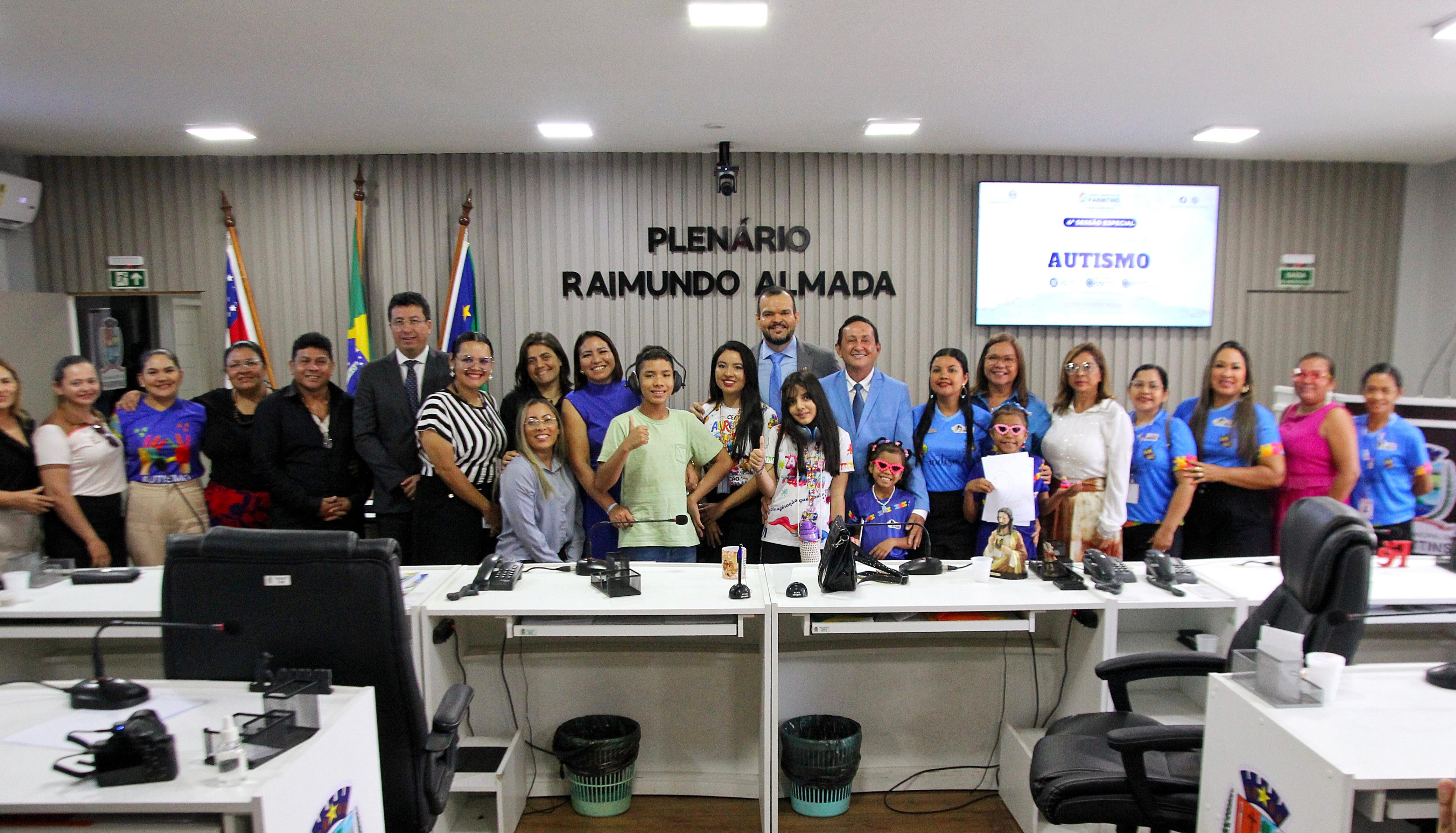 Dia Mundial de Conscientização do Autismo é celebrado em Sessão Especial proposta pelo Vereador Azamor Pessoa